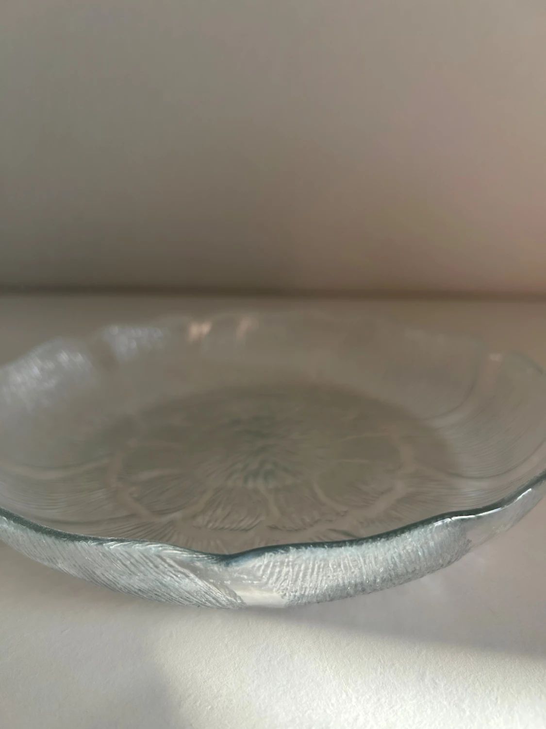 Glasskål/tallrik - 2