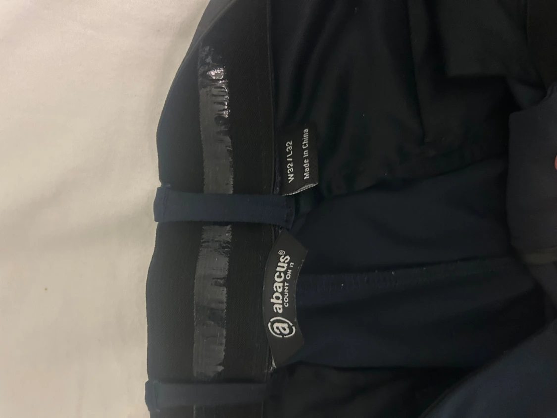 Mörkblå kostymbyxor från Abacus - 2