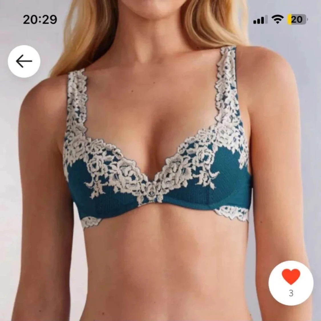 Superpushup-behå Gioia Pretty Flowers - 1