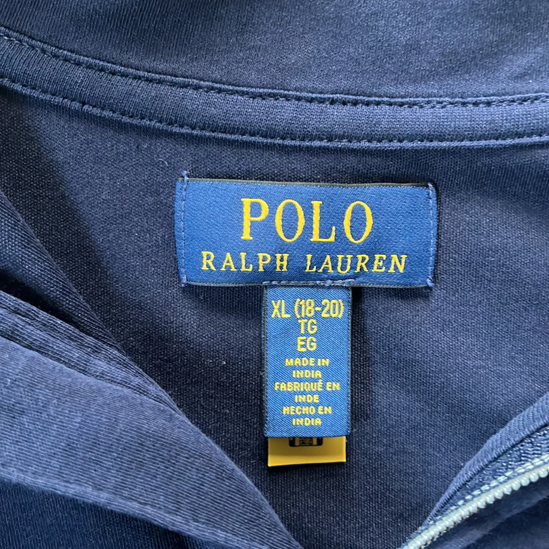 Marinblå half zip från Polo Ralph Lauren - 2