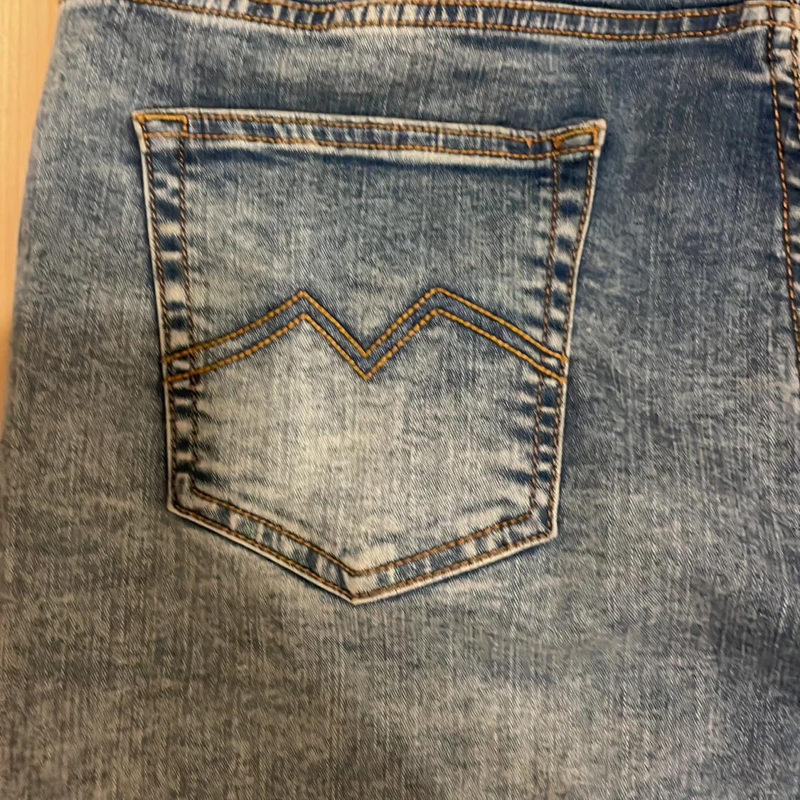 Blå jeans från Montén, rak modell - 2