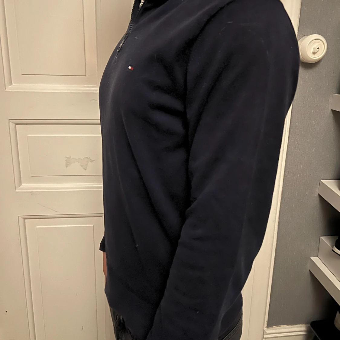 Mörkblå half zip tröja Tommy Hilfiger - 2