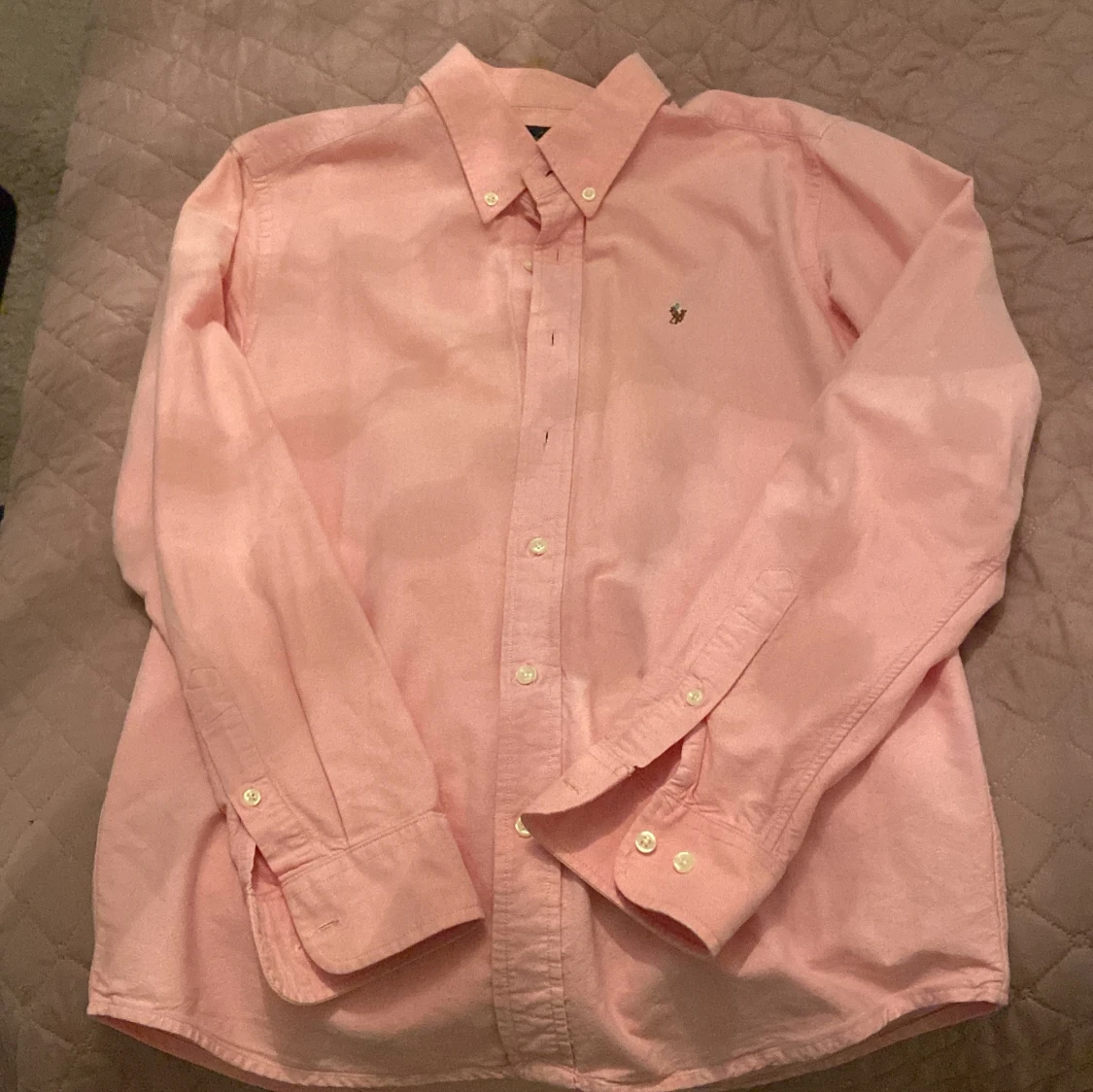 Rosa skjorta från Ralph Lauren M - 1