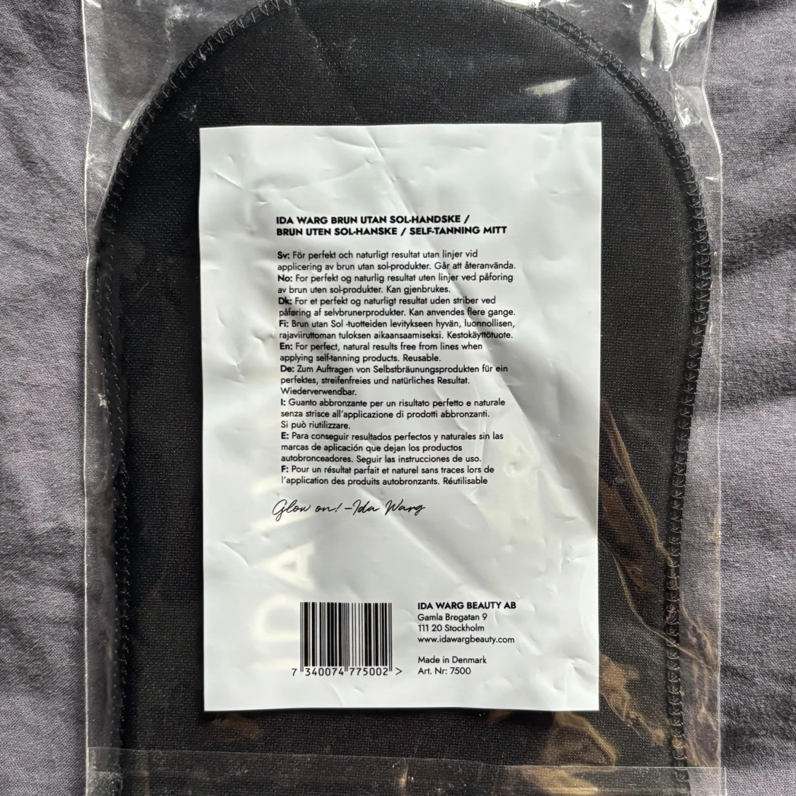 Self-tan handske från Ida Warg - 1