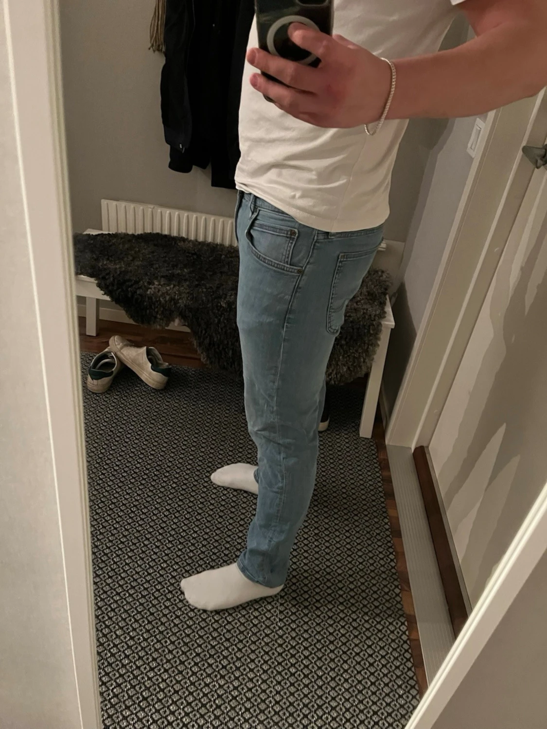 Ljus blå Levis jeans - 1