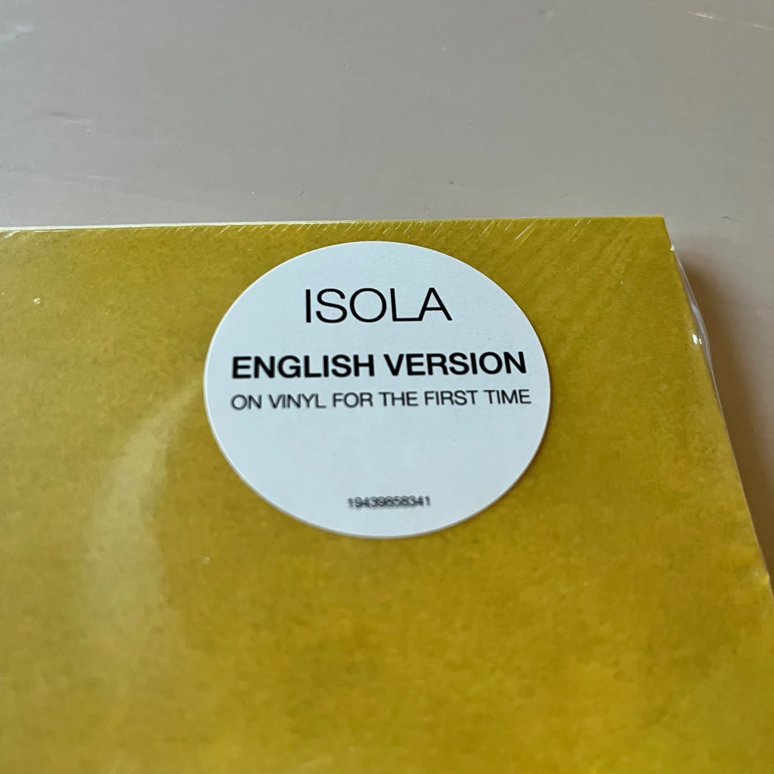 Kent - Isola 2LP, vinyl, english version, yellow vinyl - 4
