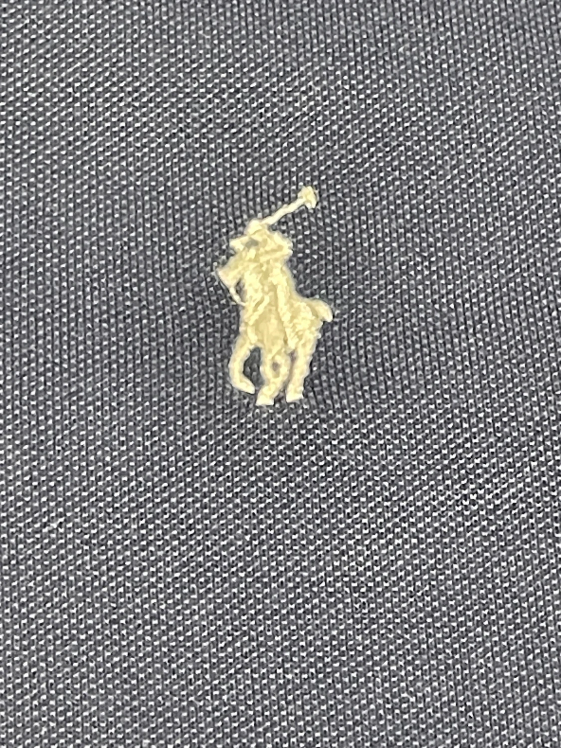 Marinblå långärmad pikétröja Polo Ralph Lauren - 3