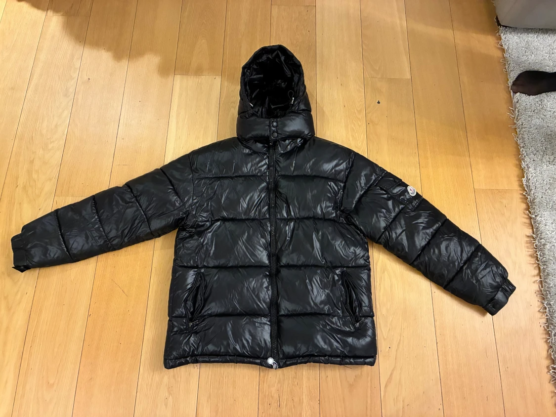 Svart dunjacka från Moncler - 5