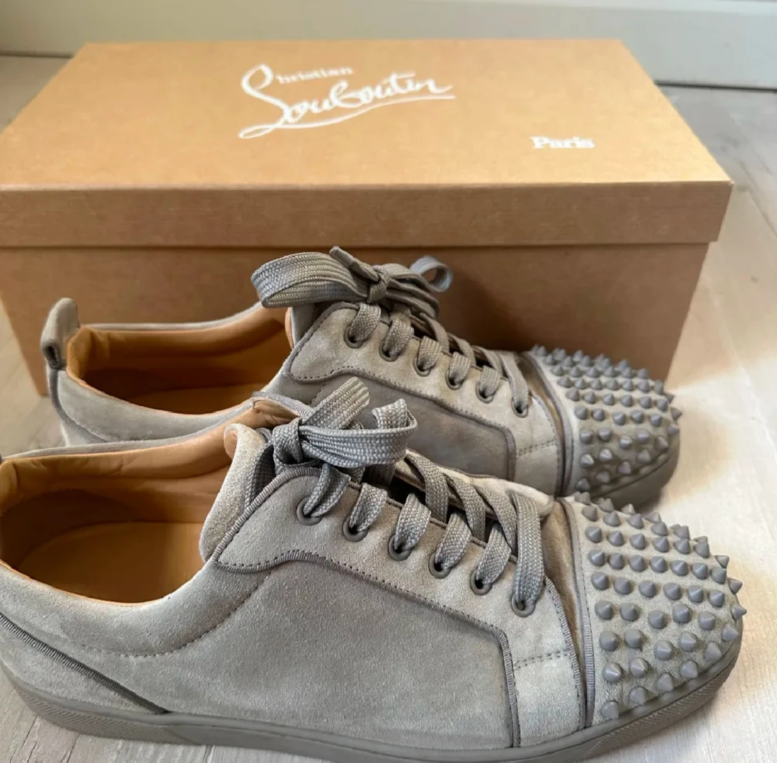 Christian Louboutin Louis Junior Spikes - 1