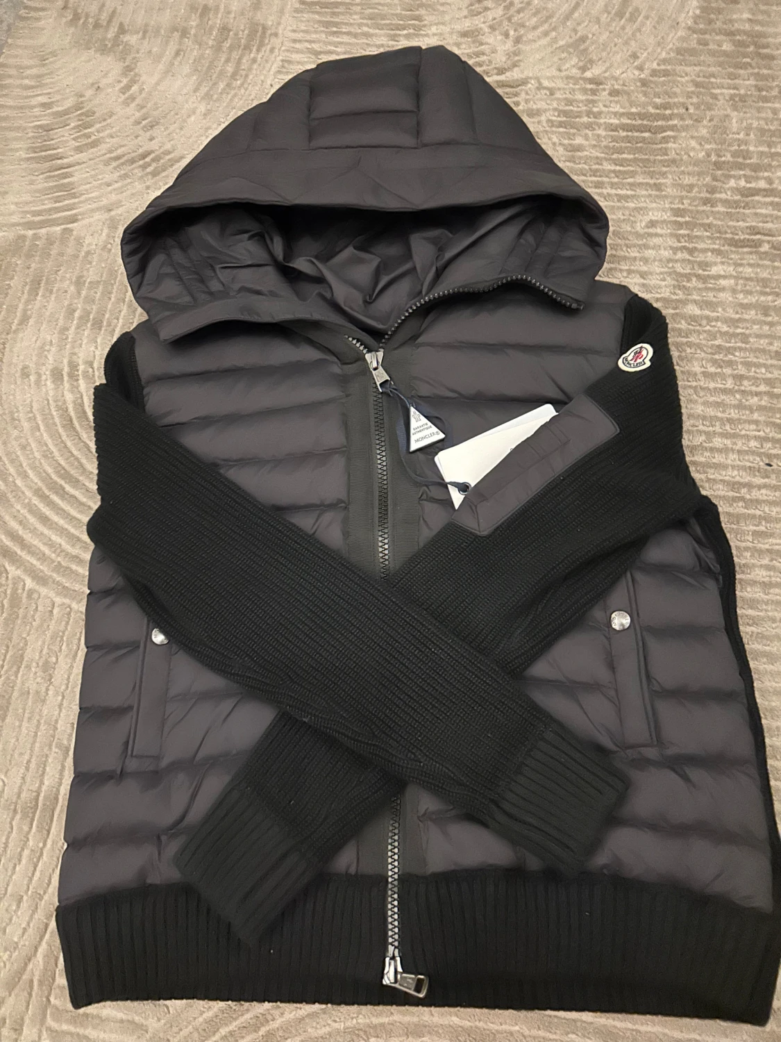 Svart Moncler Cardigan - 1