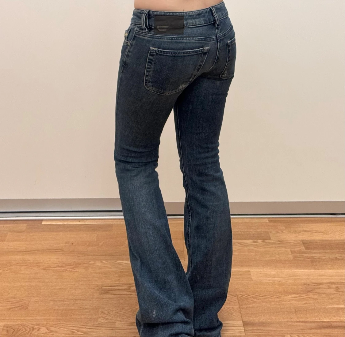 ultra low rise Diesel bootcut jeans  - 2