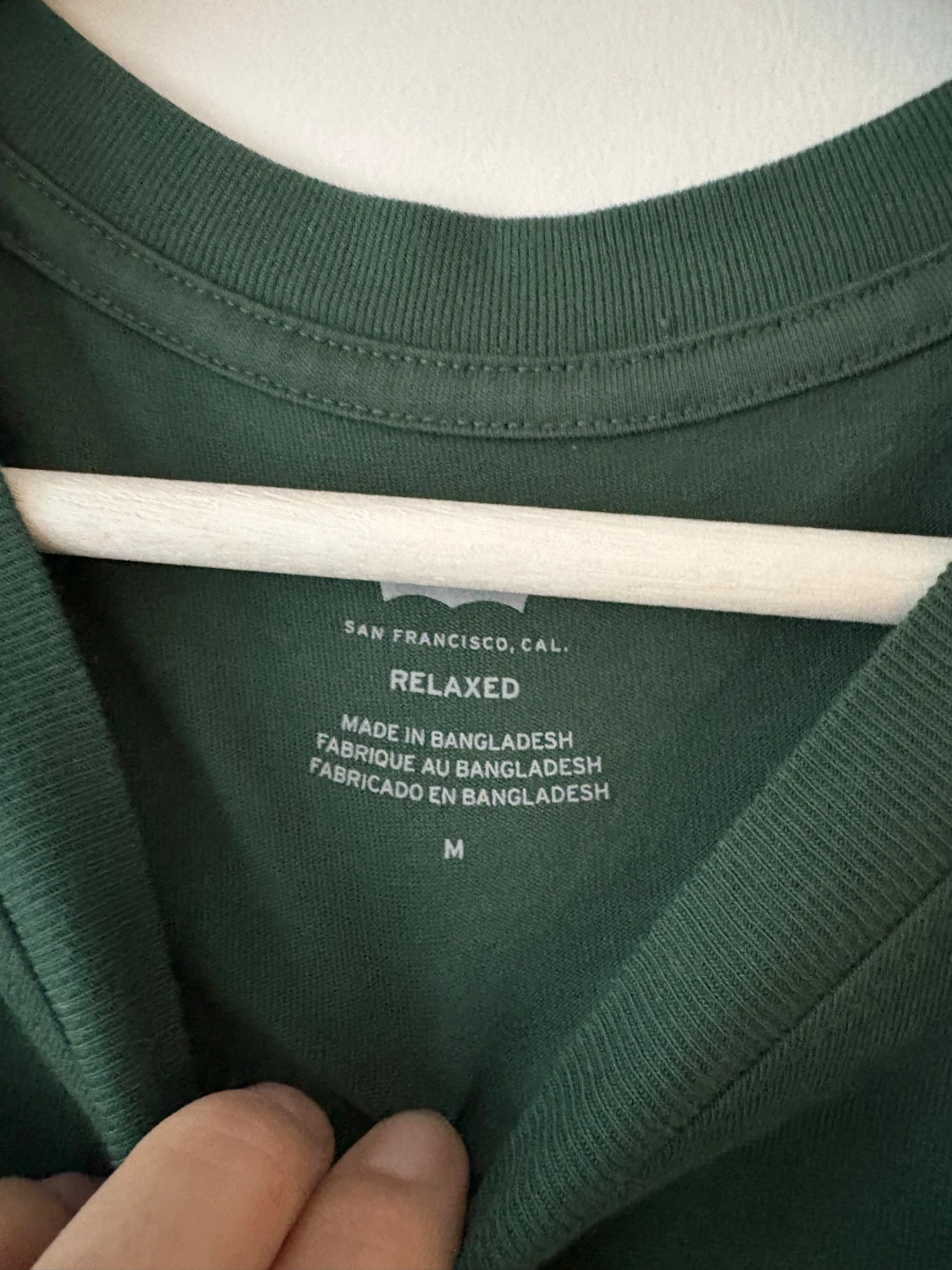 Grön Levi's t-shirt med tryck - 1