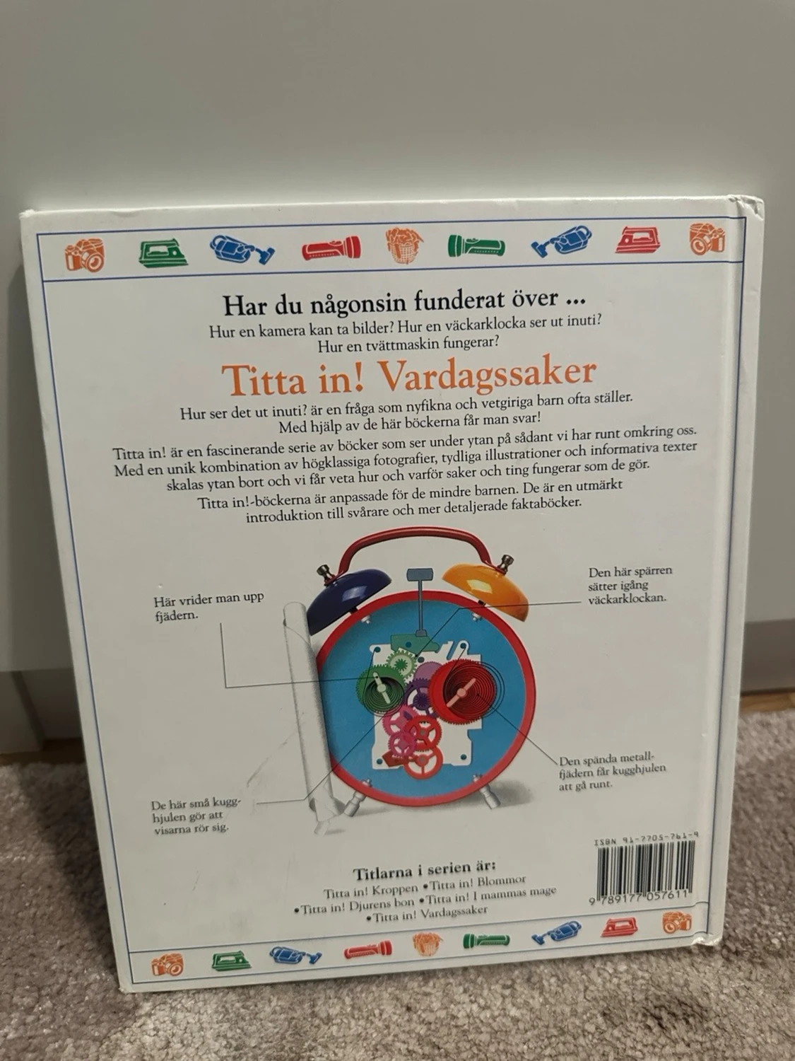 Titta in! Vardagssaker bok - 1