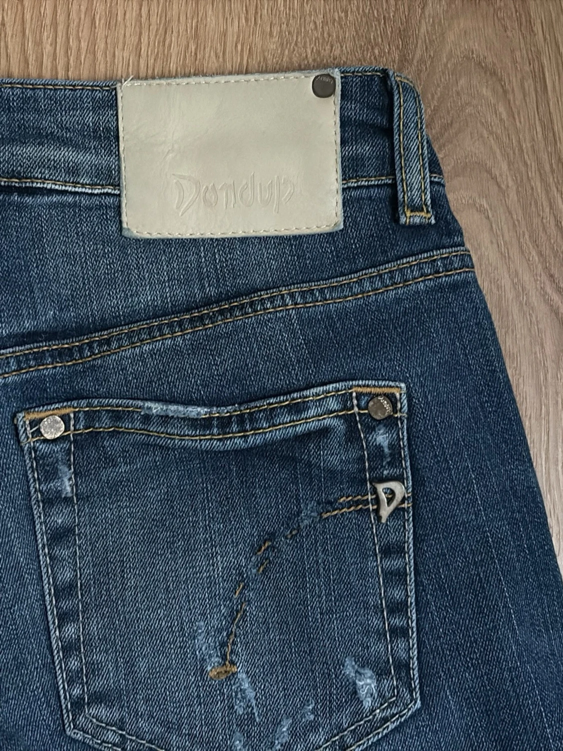 Mörkblå Dondup Jeans - 5