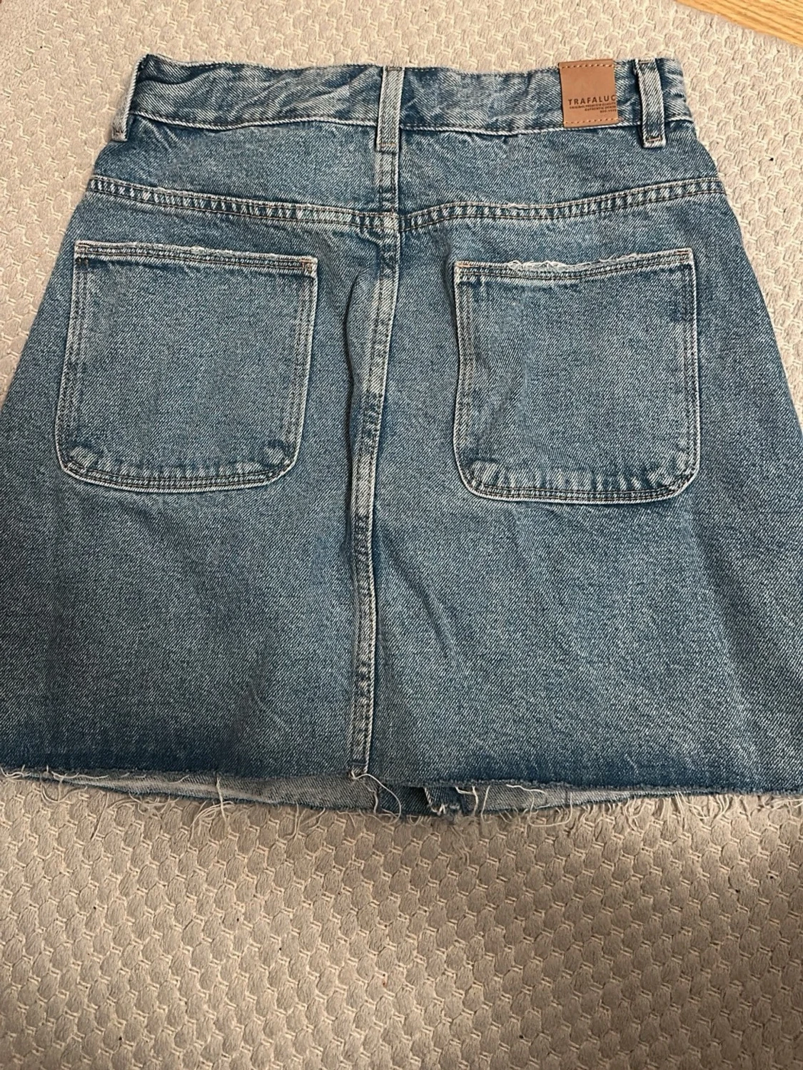 Blå jeanskjol från Zara Trafaluc - 1
