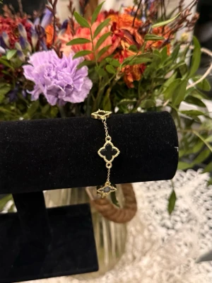 Guldigt armband  - Helt ny aldrig använd. Rostfritt stål. Justerbar.