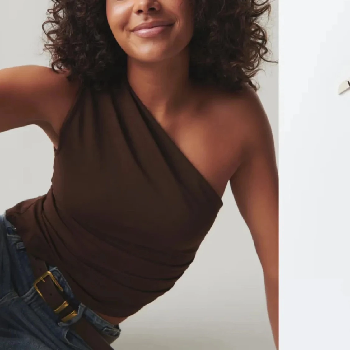 Oneshoulder topp  - 1