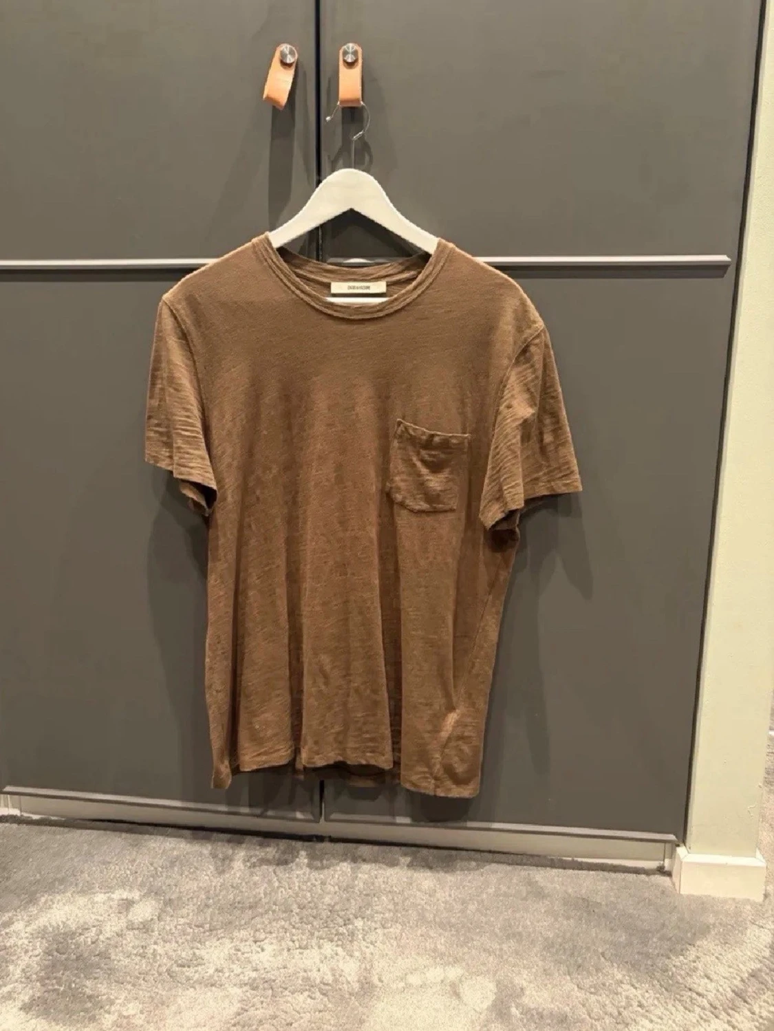 Brun t-shirt med camo dödskalle Zadig & Voltaire - 1