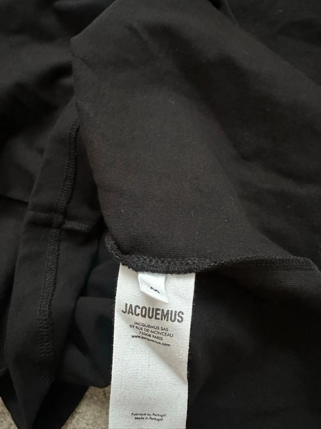 Svart Jacquemus t-shirt i bomull - 3