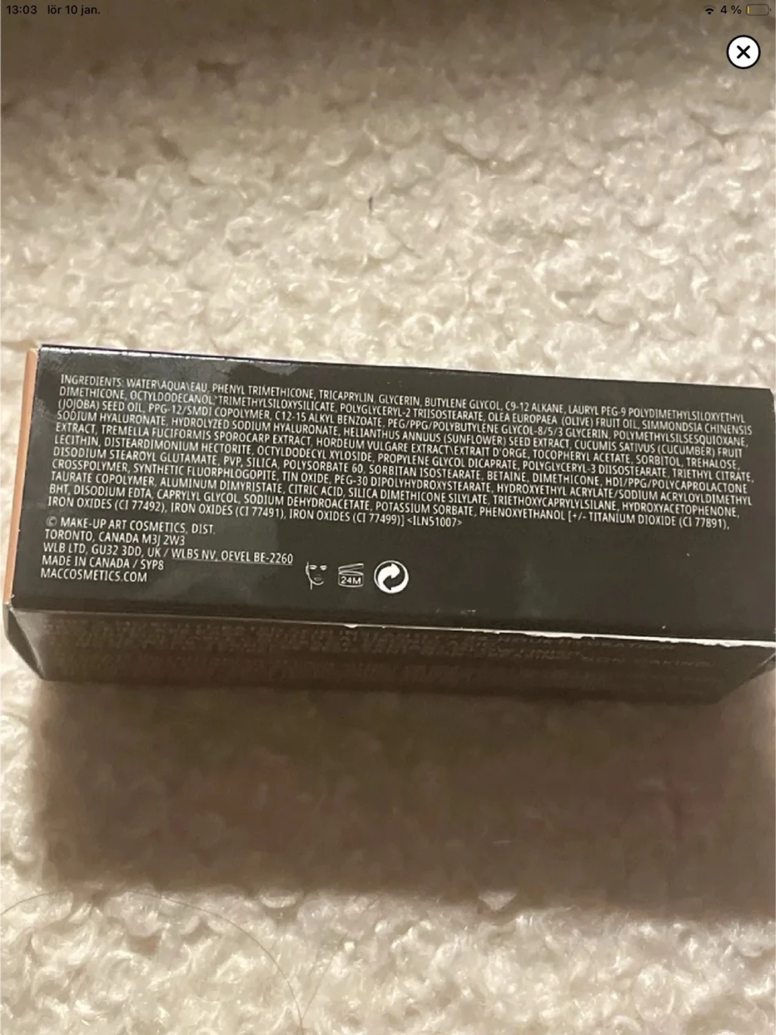 MAC Studio Radiance Foundation C3.5 - 5