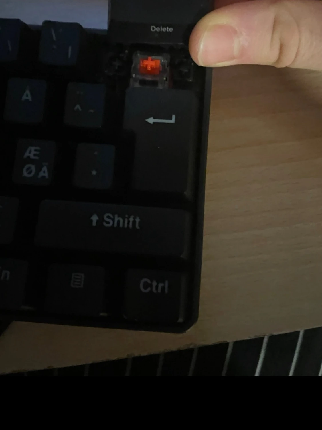 NOS RGB Mekaniskt Tangentbord - 5