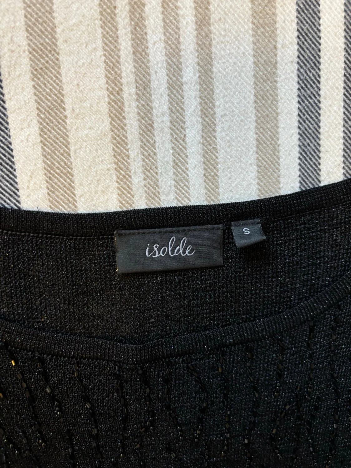 Svart glittrig topp från Isolde - 3