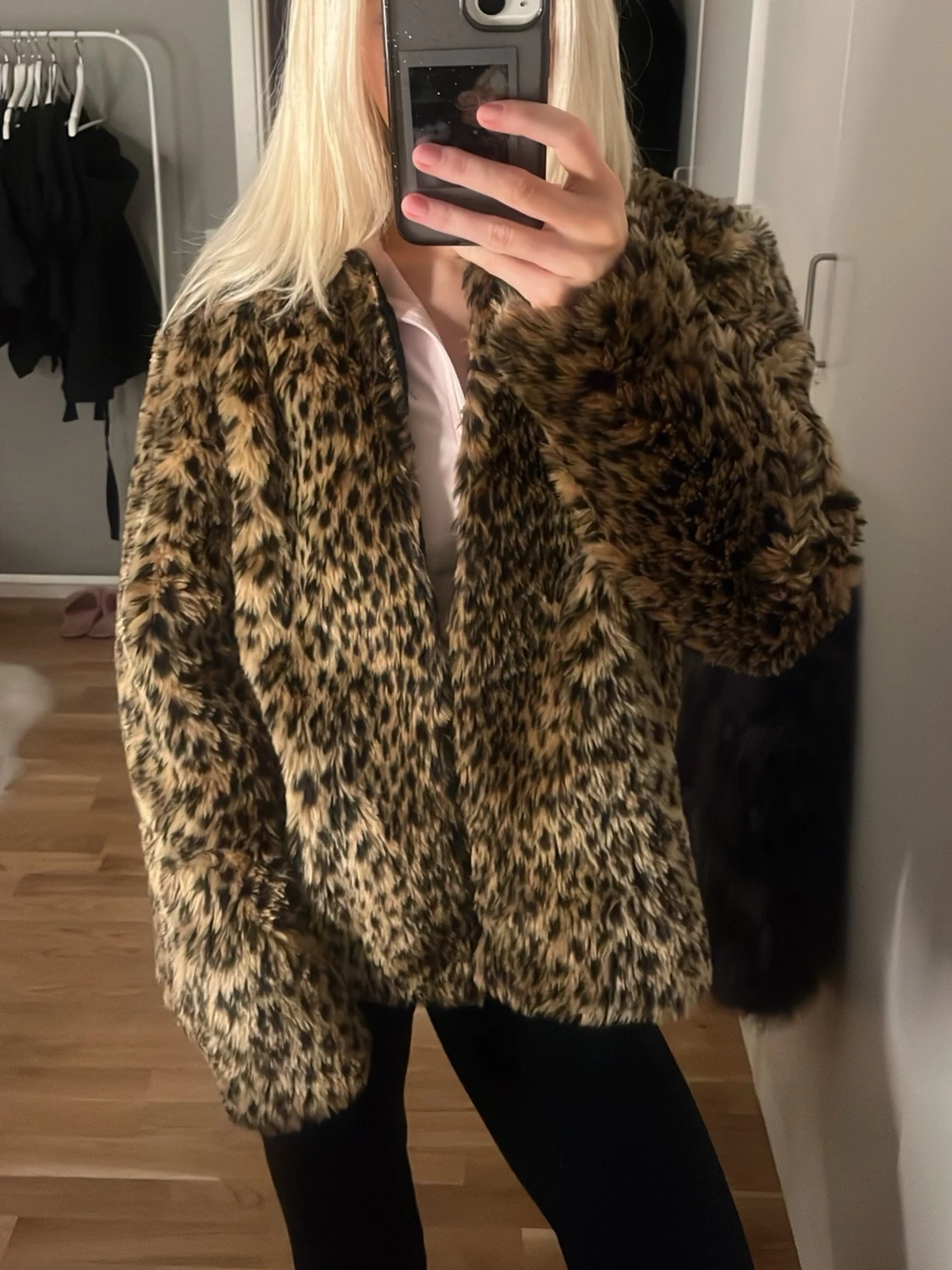 Pälsjacka leopard - 1