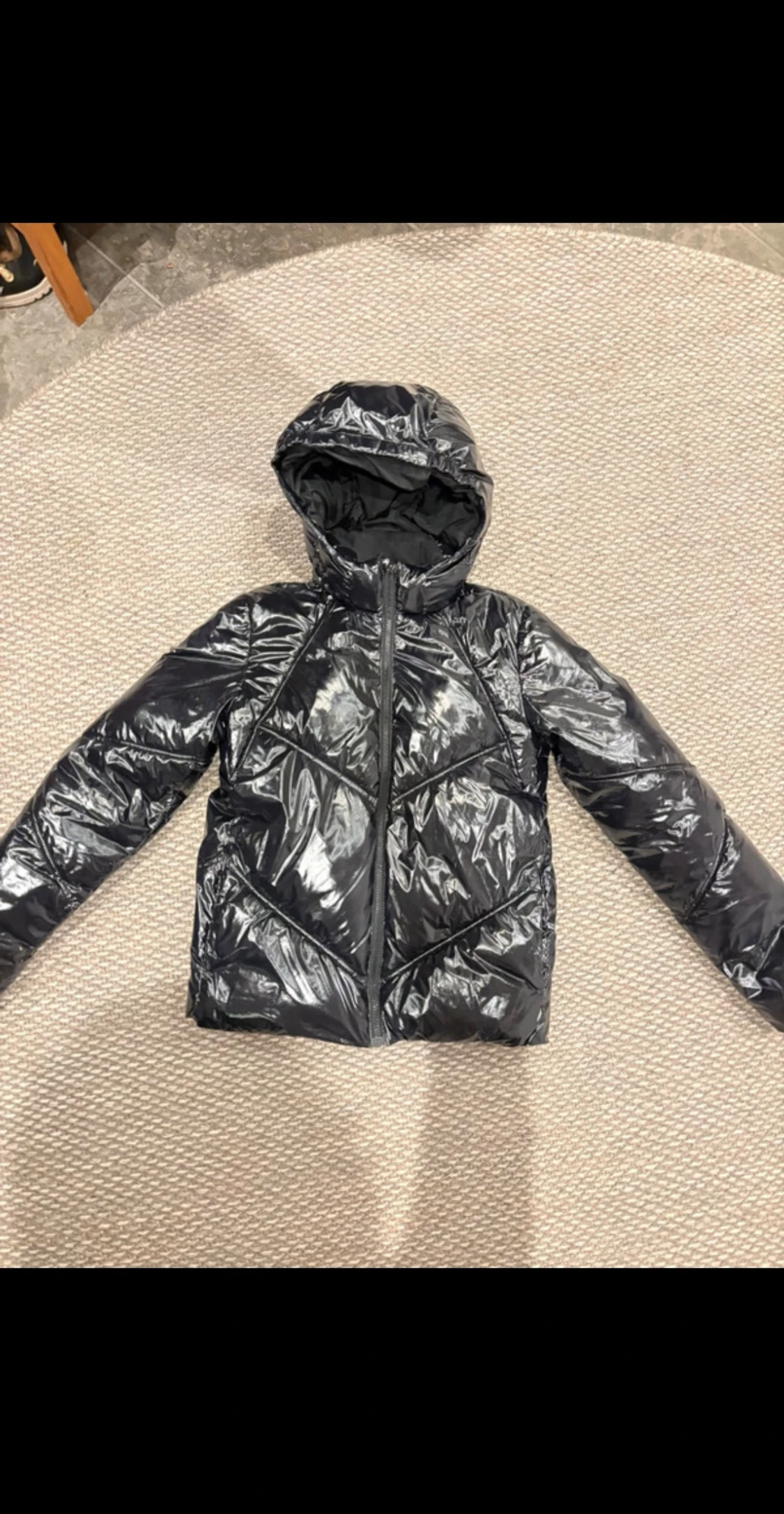 Svart pufferjacka Calvin Klein Jeans