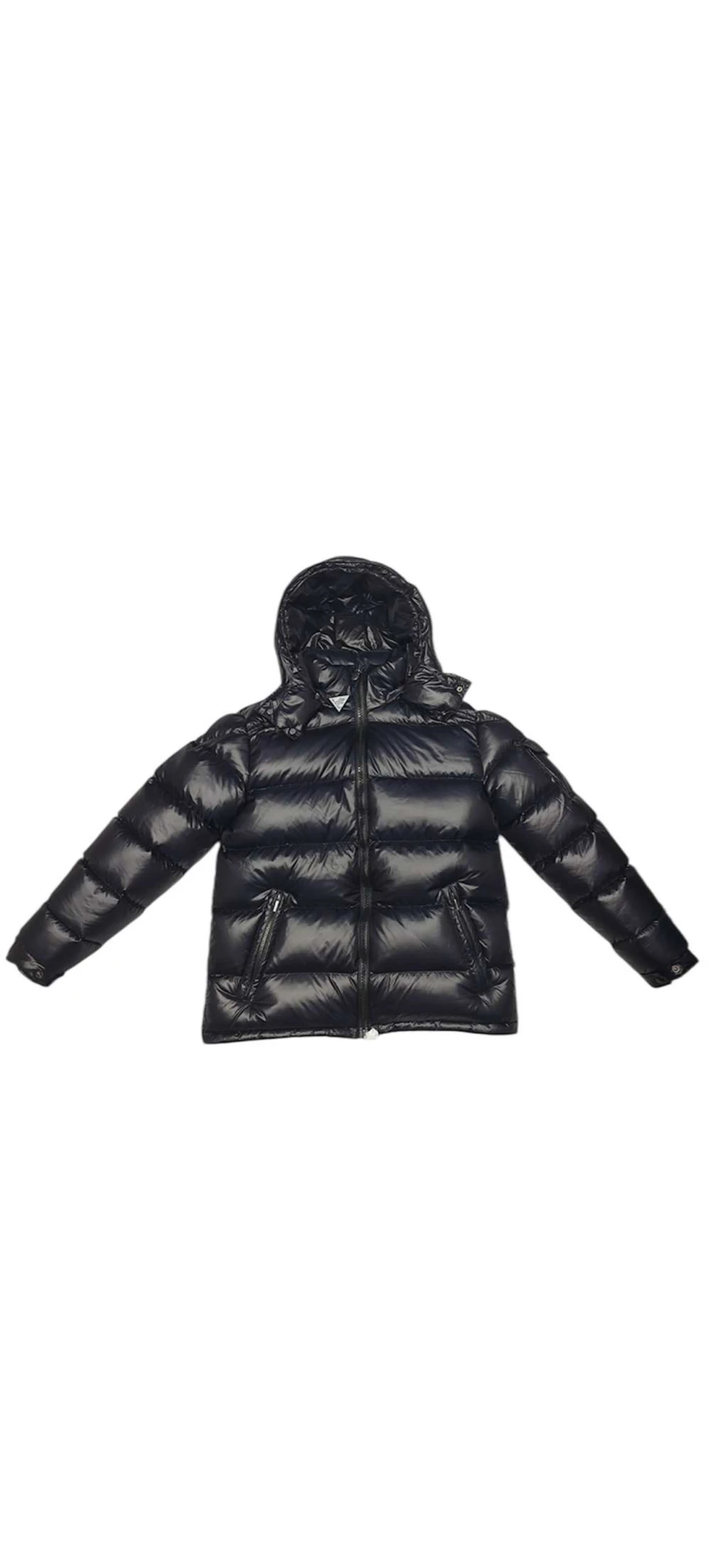 Svart pufferjacka från Moncler