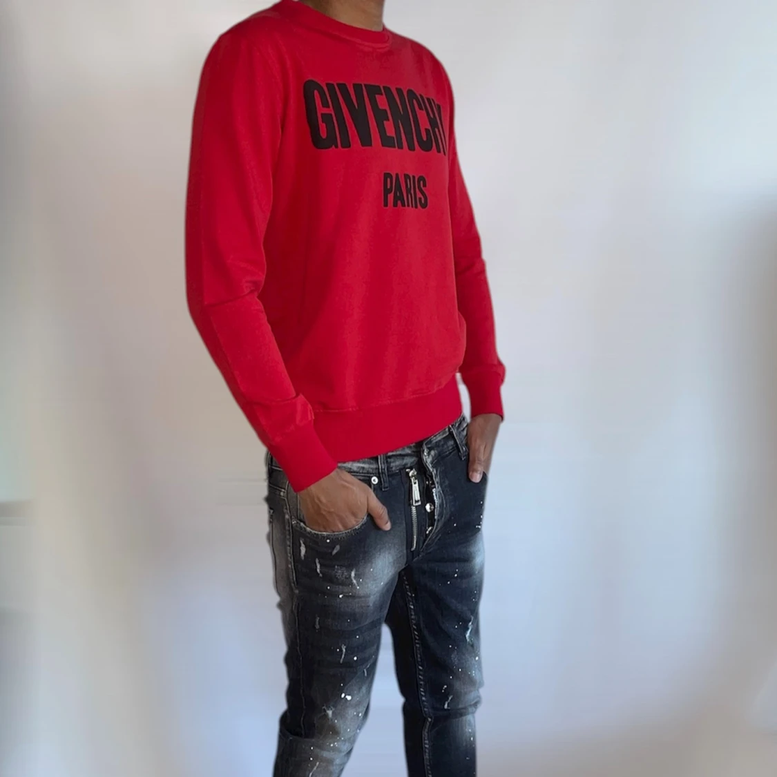 Givenchy tröja XS röd  - 1