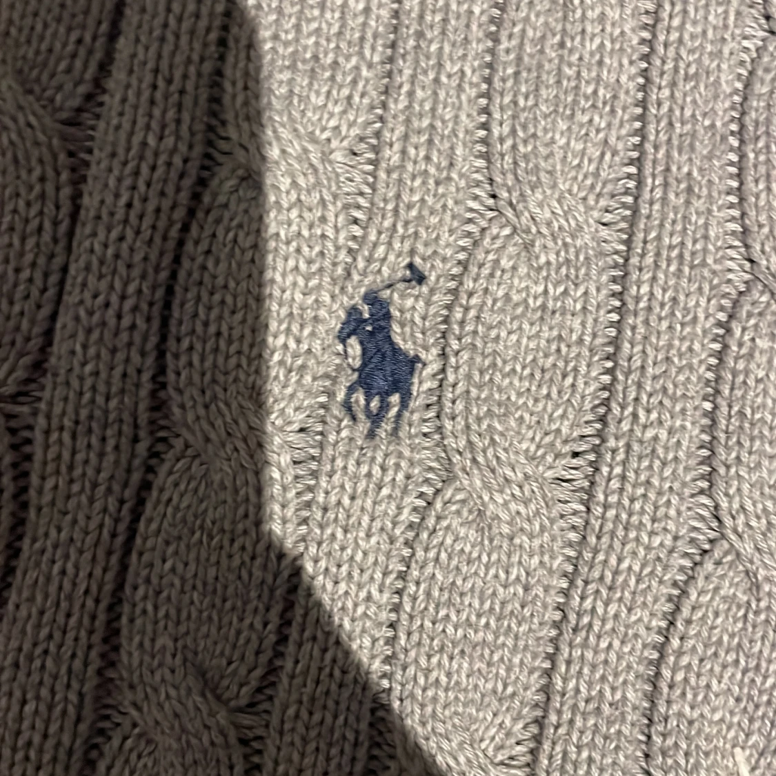 Grå stickad tröja Polo Ralph Lauren - 2
