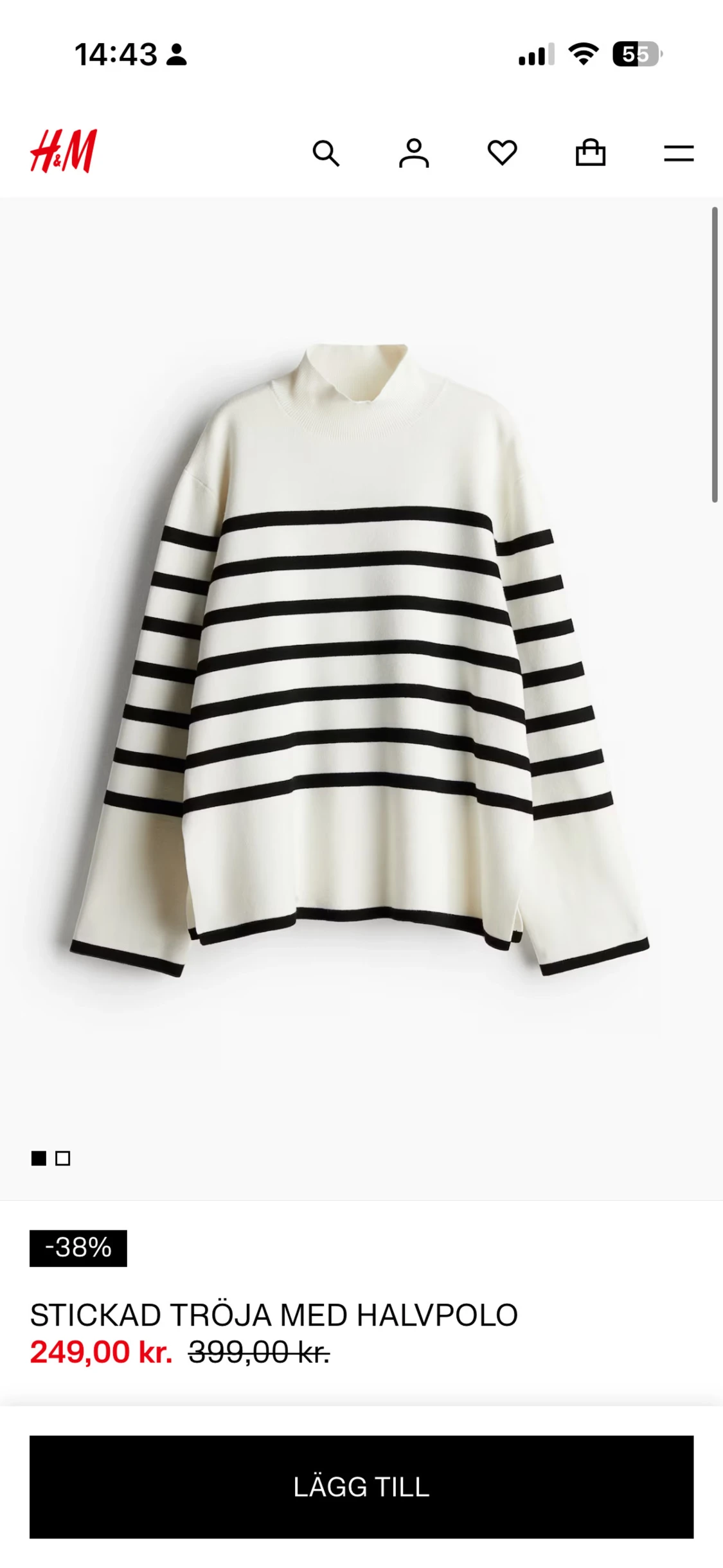 Hm turtleneck jumper