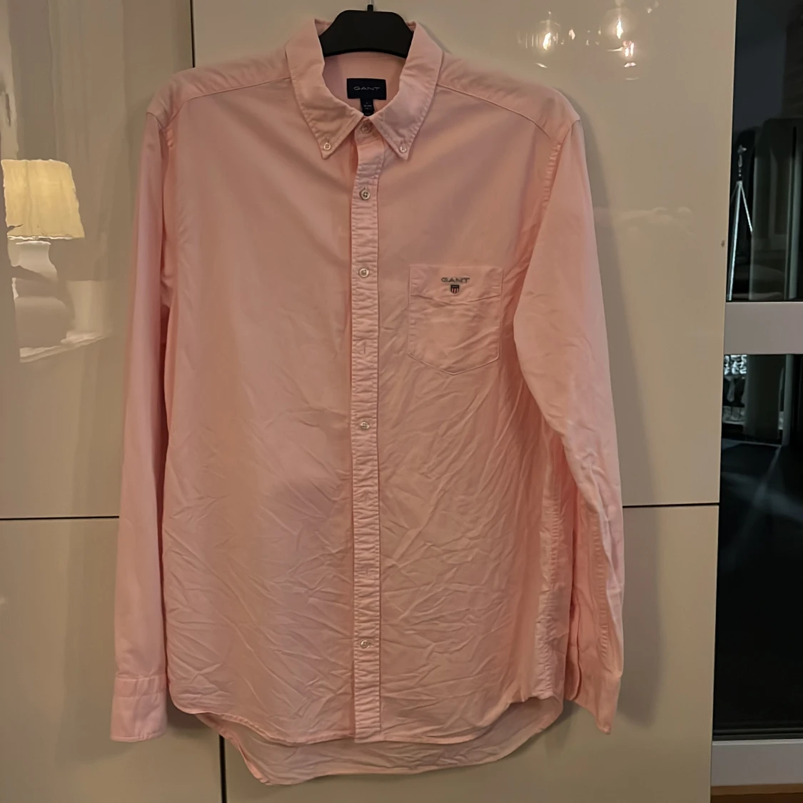 Ljusrosa skjorta från GANT, storlek L