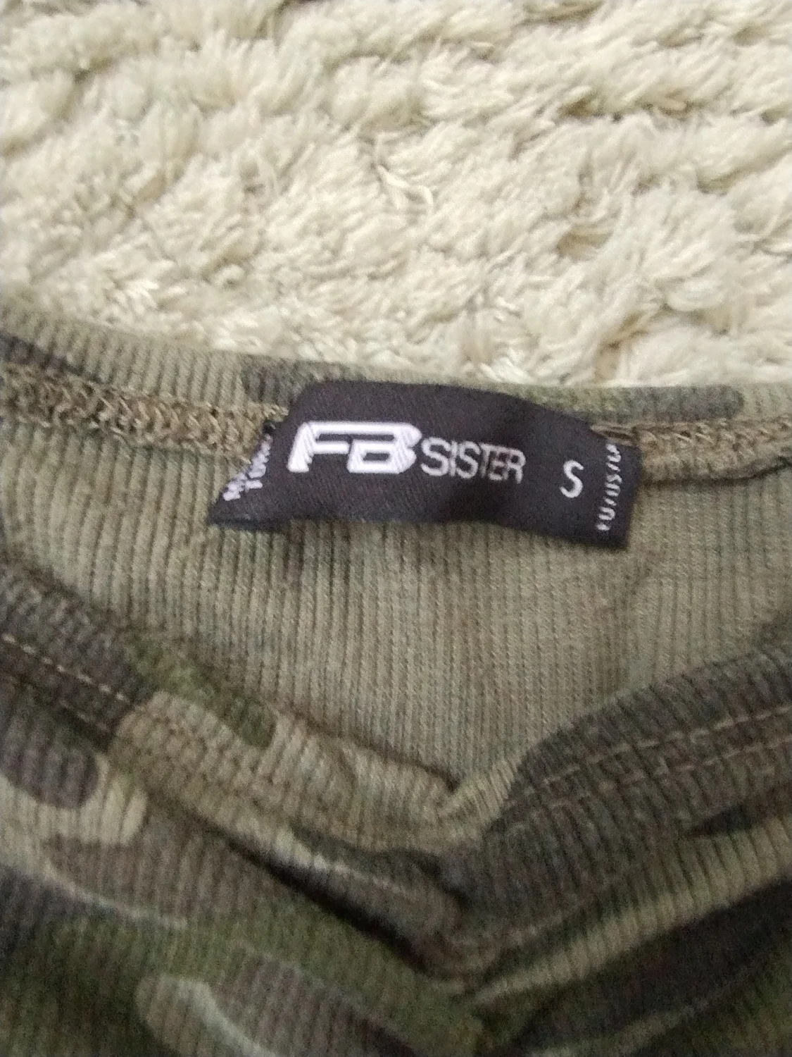 Camouflage topp från FB Sister - 2