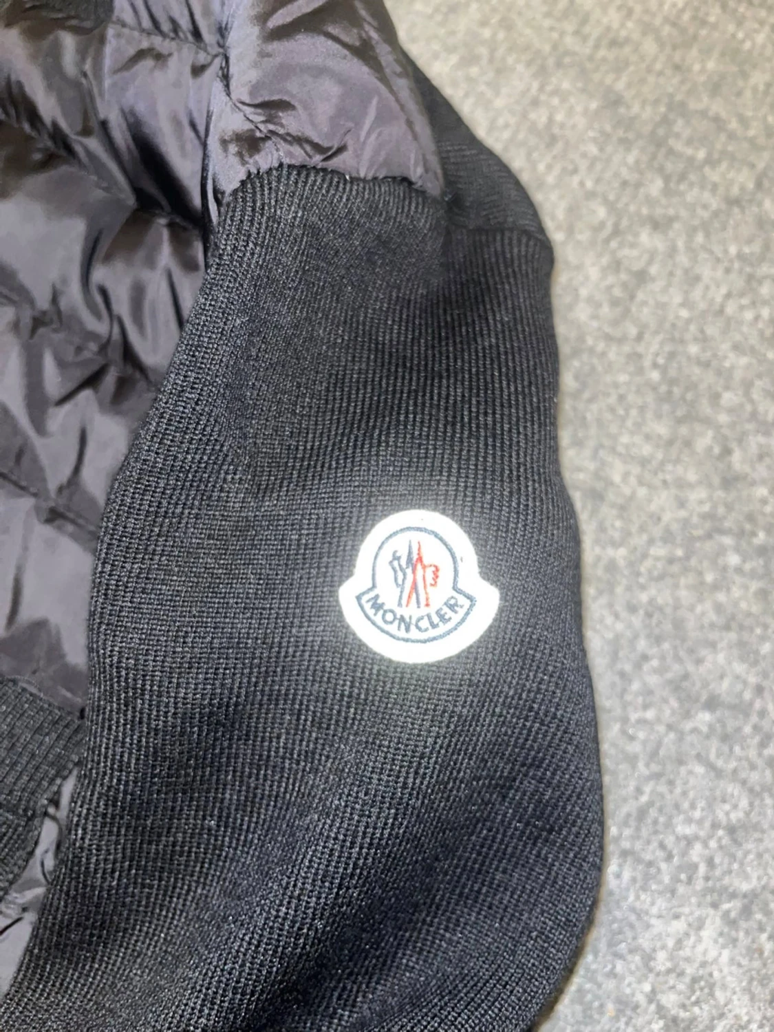 Svart cardigan jacka Moncler - 2