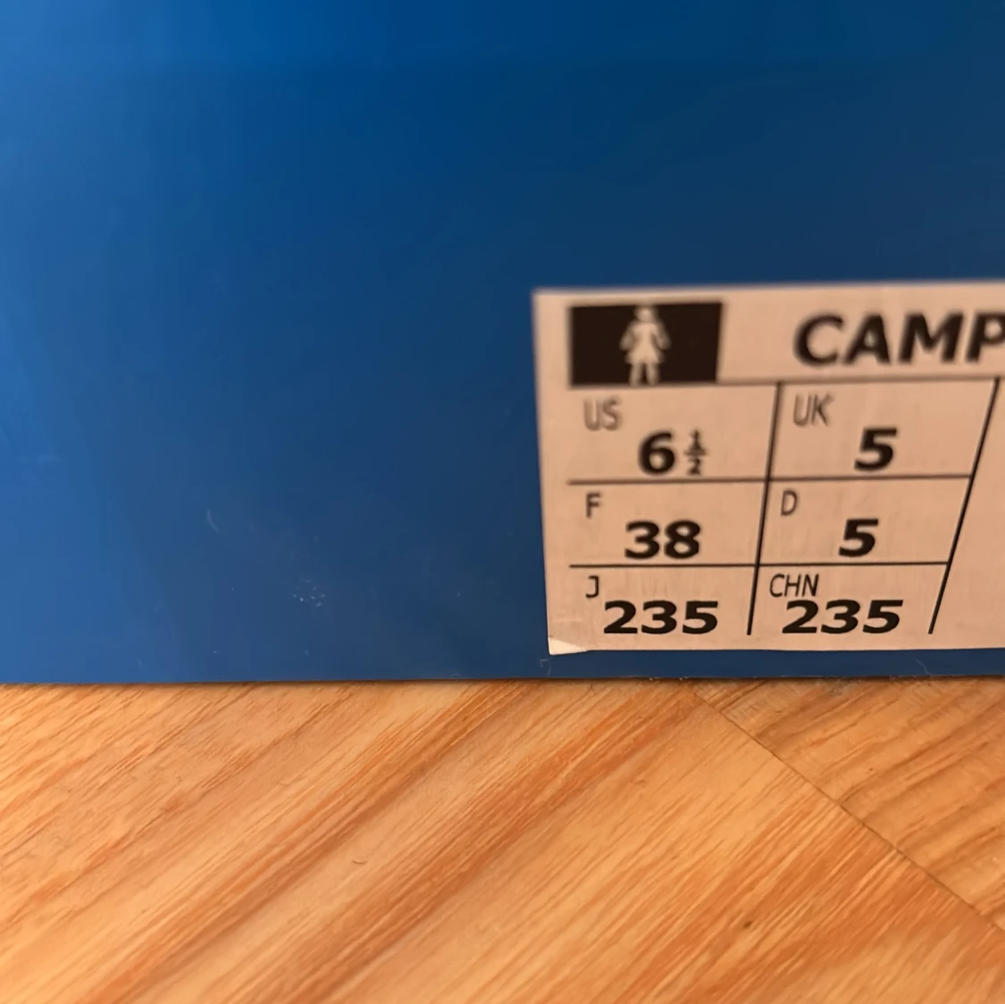 Adidas Campus i mocka, grå och blå - 3