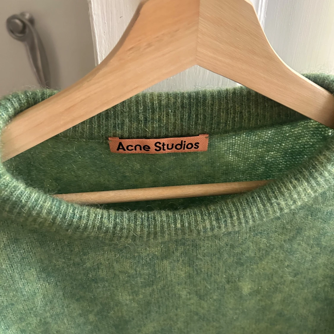Grön stickad tröja Acne Studios - 1