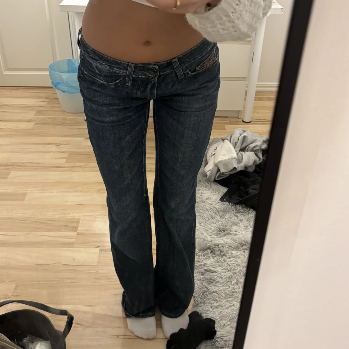 low waist jeans