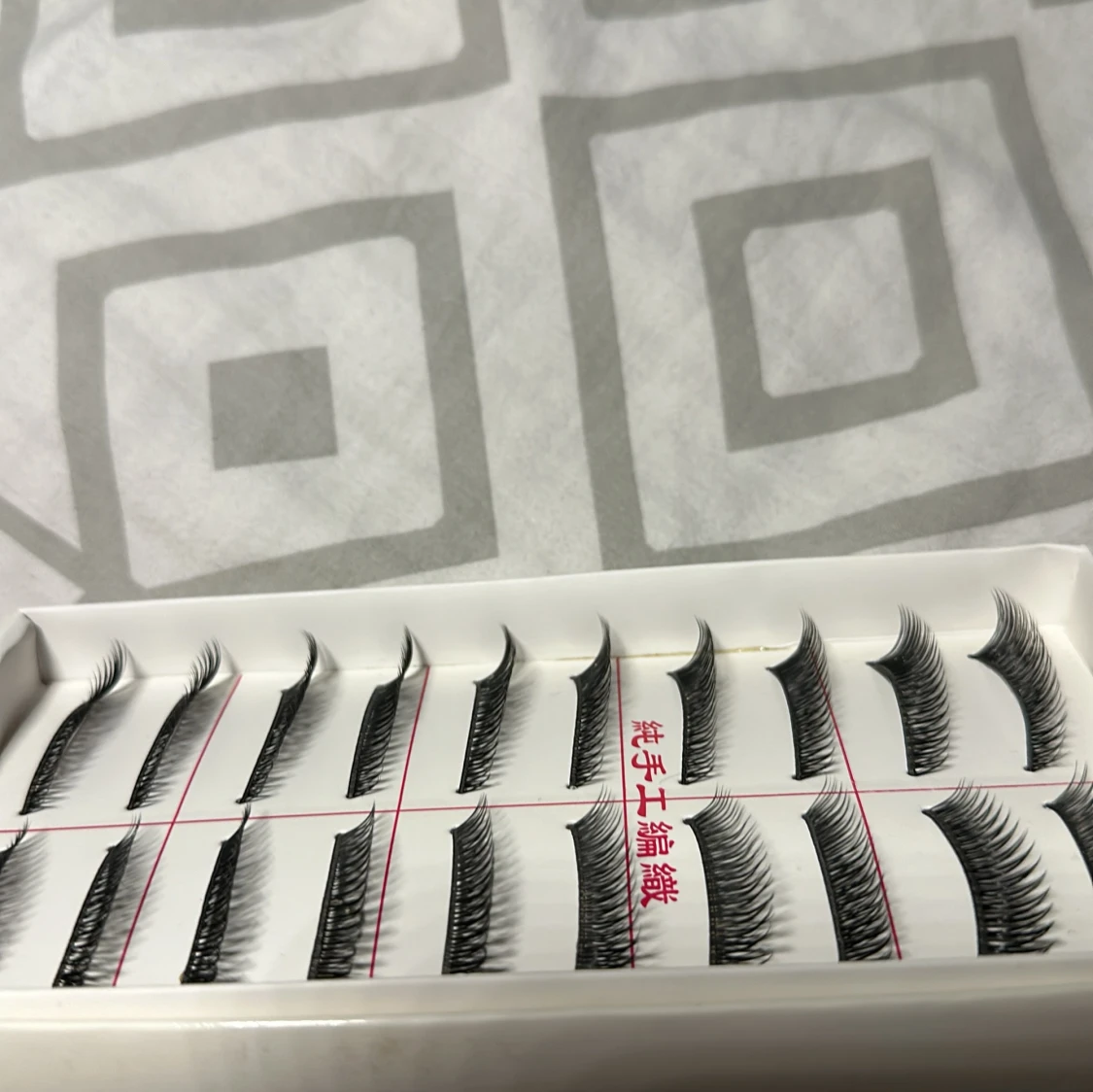 Svarta lösögonfransar i multipack - 1