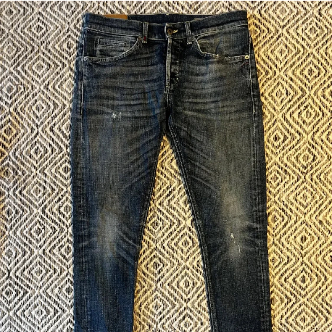 Mörkblå donup George jeans slim - 2