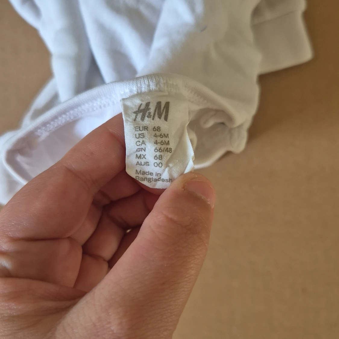 Vit långärmad tröja med nyckelpiga barn - 2