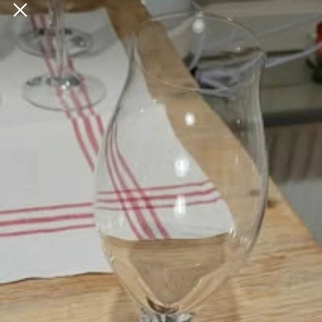 Vitvinsglas från Orrefors  - 1