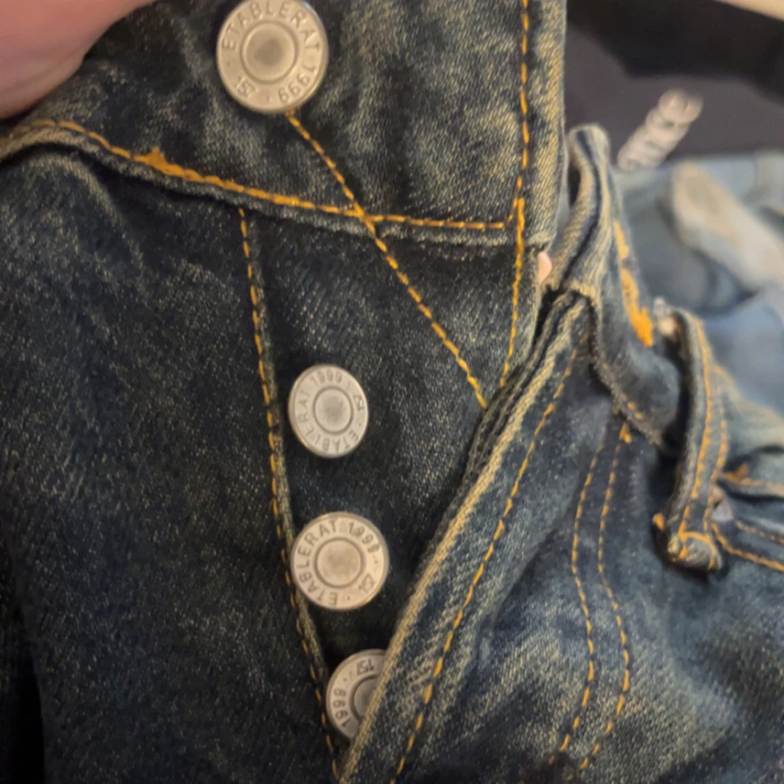 Lager 157 mörkblå jeans XXS - 2