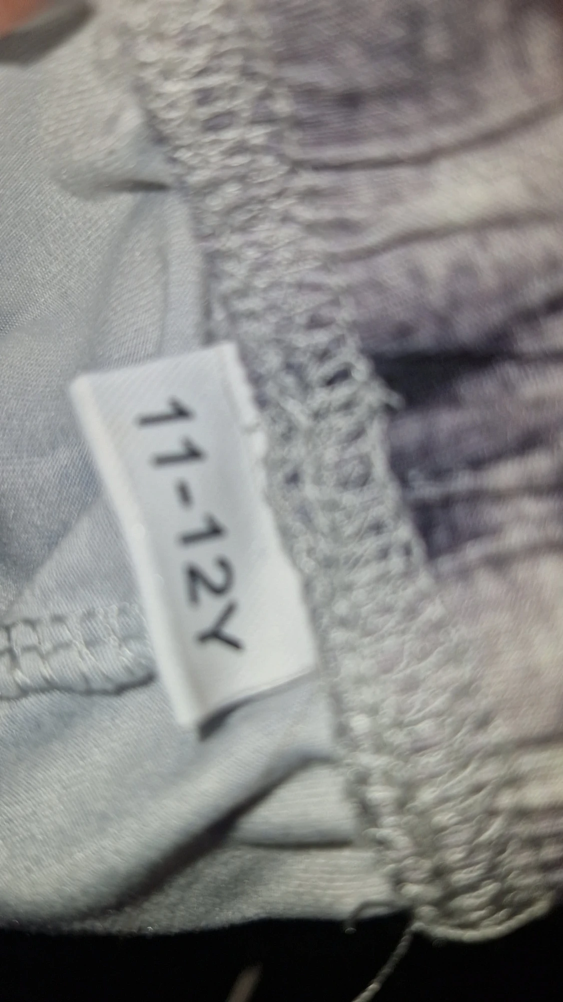 Svarta och vita bootcut byxor, 11-12 år från shein - 1