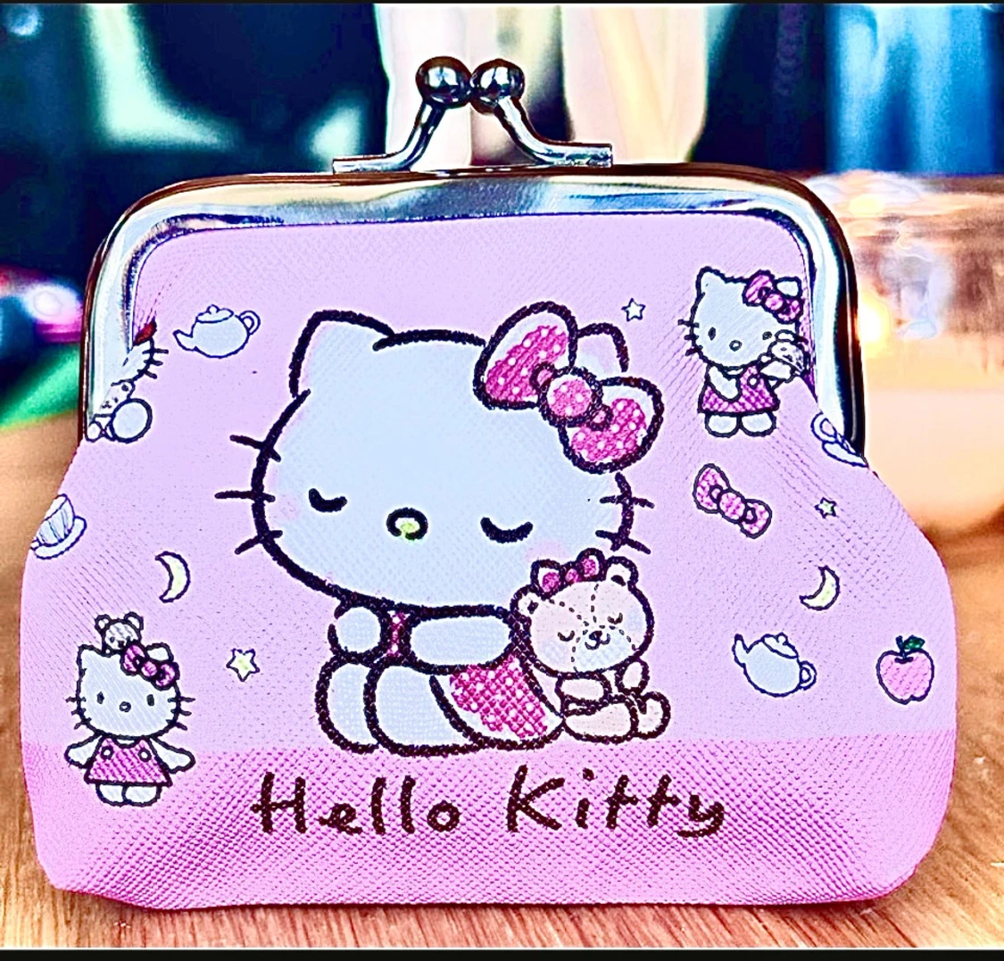 Söt portmonä med Hello Kitty-motiv! - 1