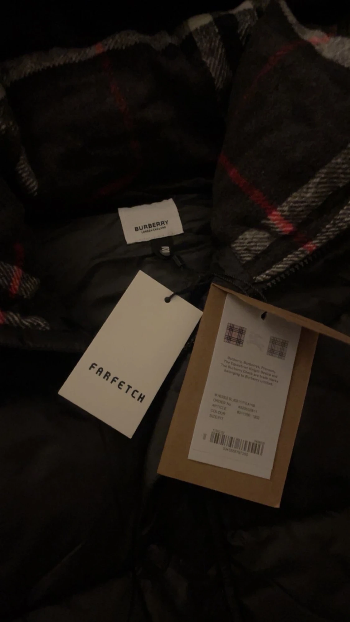 Svart dunjacka från Burberry - 4