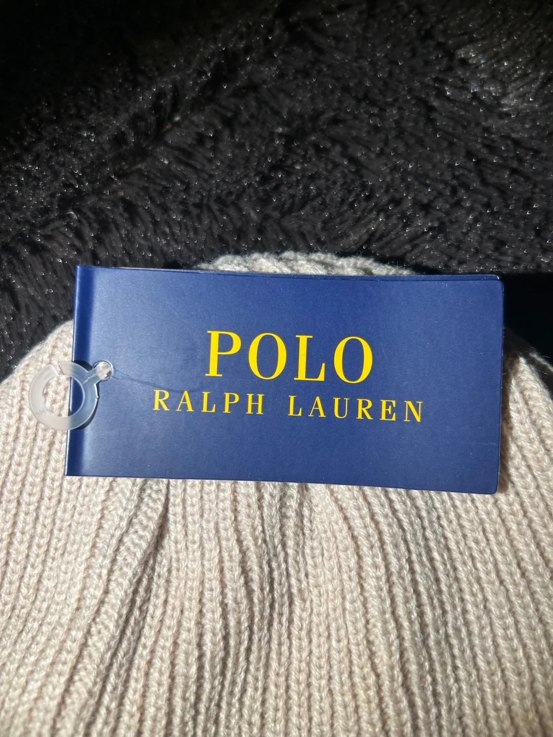 Beige mössa från Polo Ralph Lauren - 1