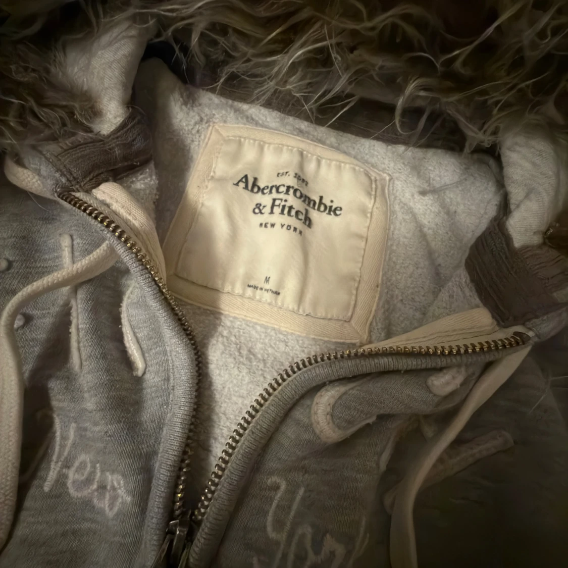 Abercrombie & Fitch Fur Hoodie - 2