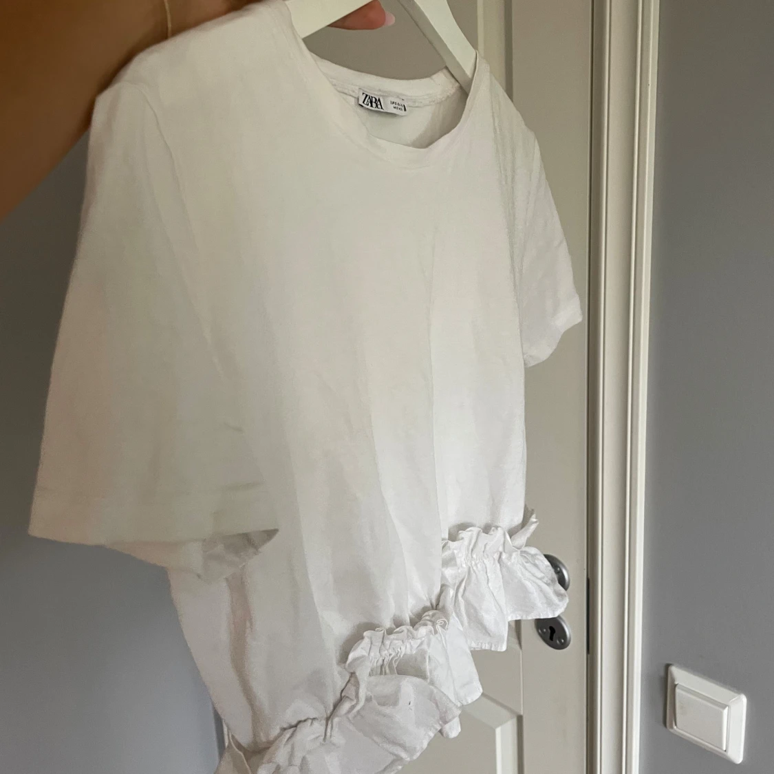Vit volang topp zara - 2