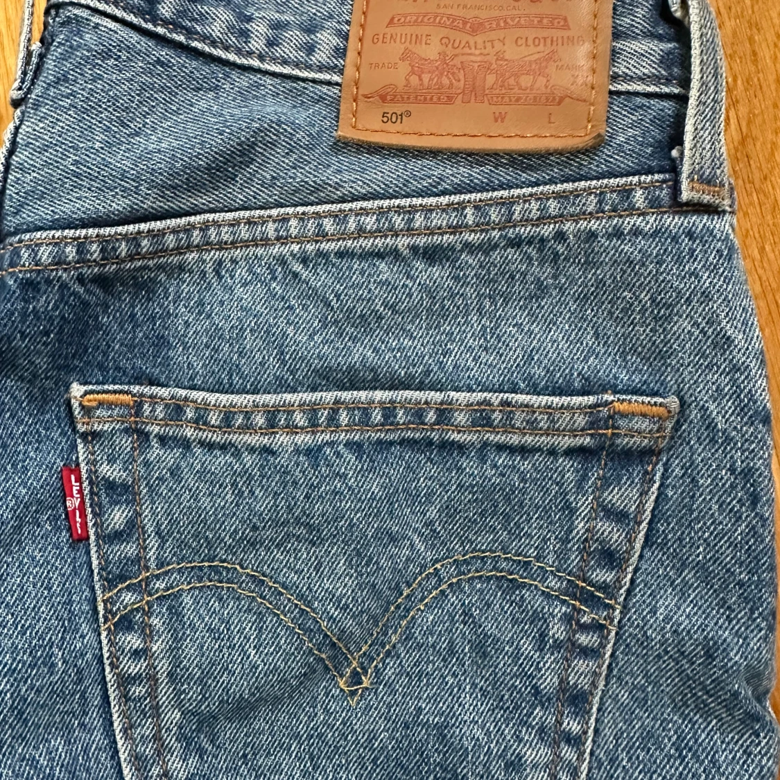 Levi's 501 blå jeans - 2